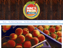 Tablet Screenshot of macspride.com